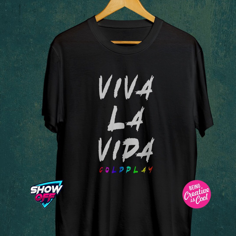 Kaos Premium COLDPLAY Viva La Vida