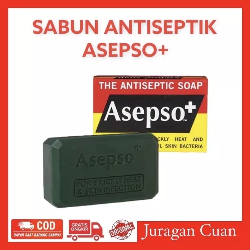 SABUN ASEPSO 80 gr/ SABUN MANDI/ SABUN GATAL-GATAL/ ALERGI