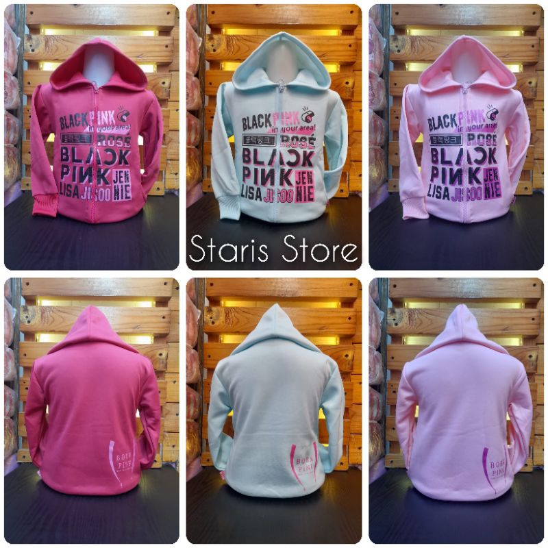 Jaket Anak Perempuan GirlBand Blackpink/Kids Jacket/Jaket Anak Perempuan Blackpink/Jaket Anak Peremp