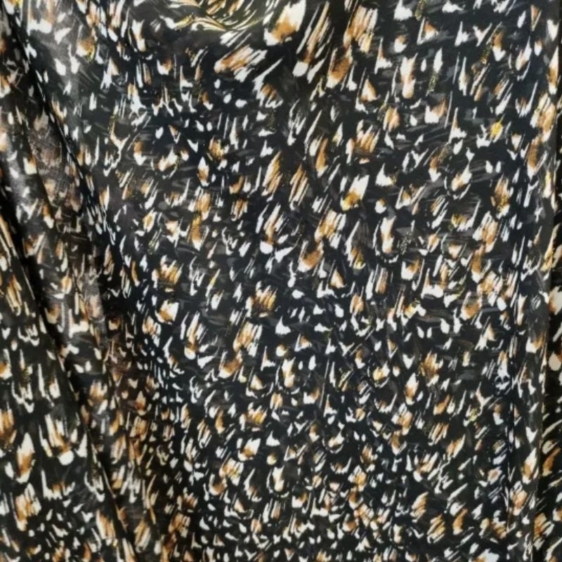 Kain Ceruty gliter Motif | Bahan Ceruti ls  | Bahan Atasan wanita