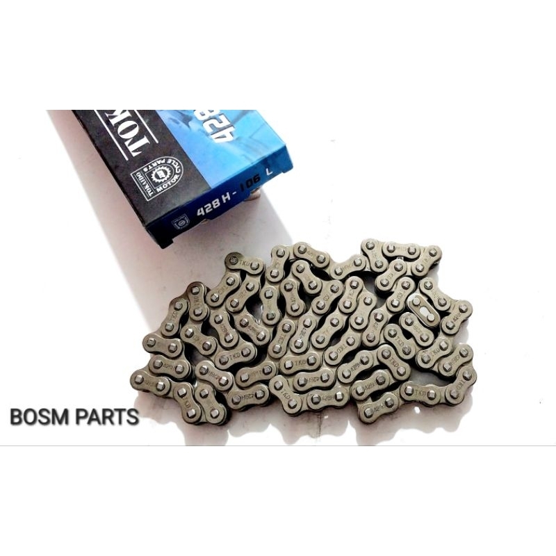 RANTAI RANTE RODA RANTAI RANTE MOTOR 428H-106L SUPRA FIT NEW SUPRA X 125 FI BLADE 125 FI REVO FI REV