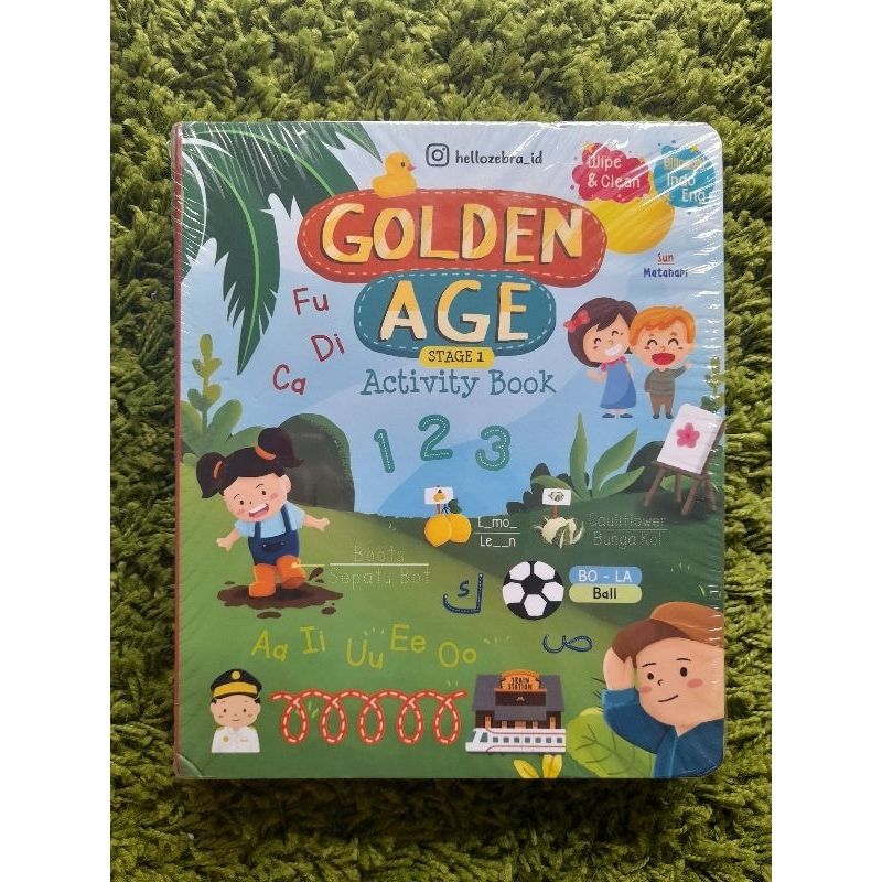 

GOLDEN AGE ACTIVITY BOOK / BUKU EDUKASI TAHAP AWAL