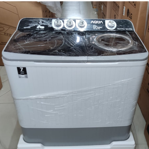 Mesin Cuci Aqua 20KG 2 Tabung Twin Tube Washer QW-2070HT