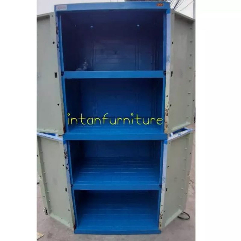 LEMARI PLASTIK NAIBA LEMARI PAKAIAN MINIMALIS LEMARI BAJU MODERN