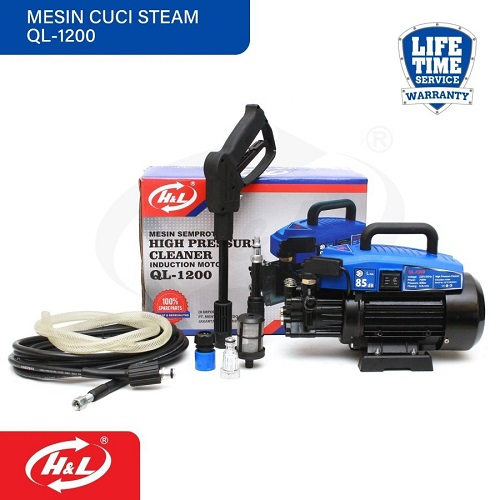 Steam Jet Cleaner H&L QL 1200 Mesin Cuci Mobil Motor AC QL1200
