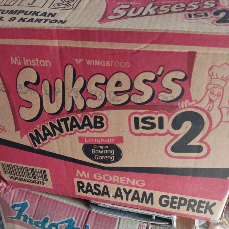 Mie sukses Geprek 1Dus