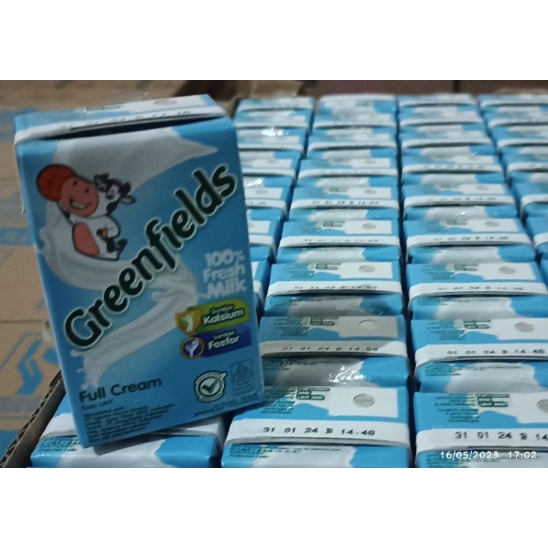 

Susu Greenfields Full Cream 105 ml