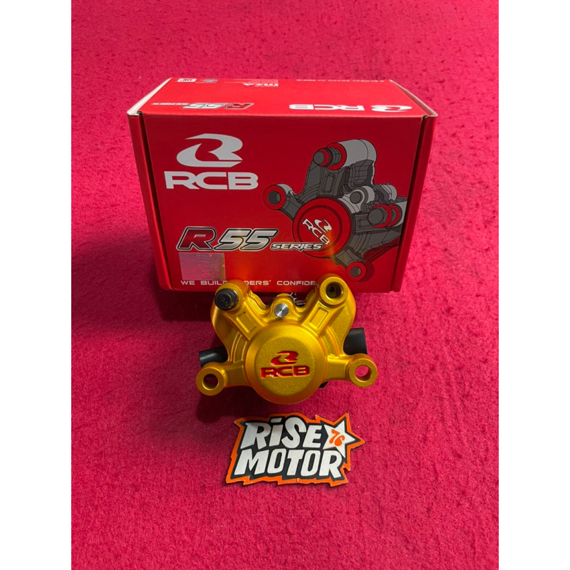 KALIPER RACING BOY RCB 2 PISTON BELAKANG GOLD