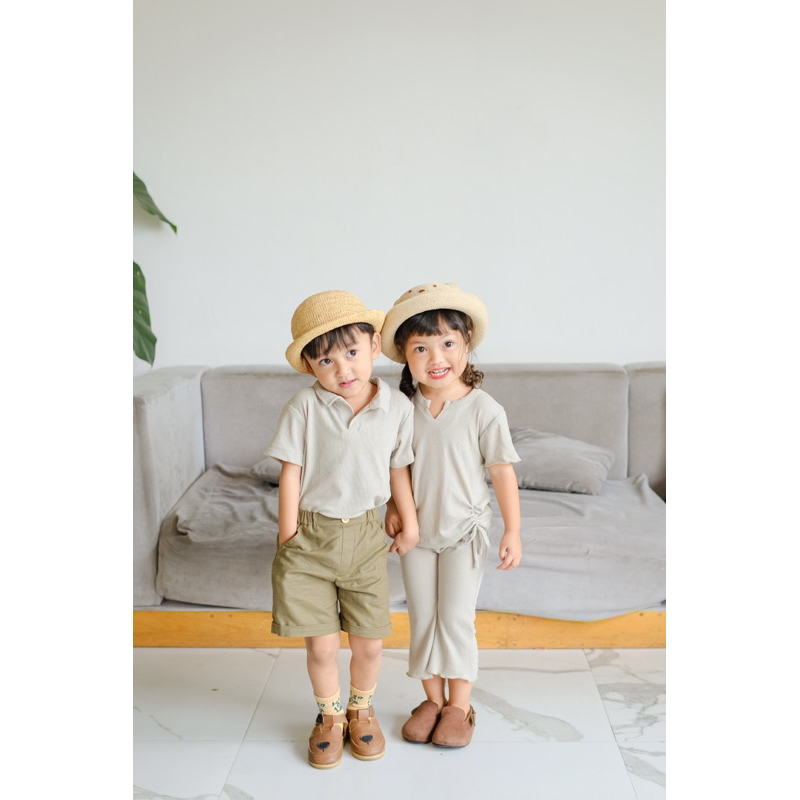 RACHIDKIDS / SETELAN COUPLE ANAK / OLIVER DAN OLIVIA SET