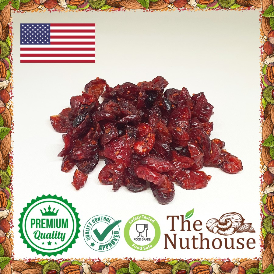 250gr Dried Cranberry / Buah Kranberi Kering [Organic Premium Fruits]
