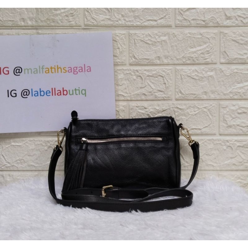 Sling Bag Alphard Preloved Second Kulit Tas Wanita