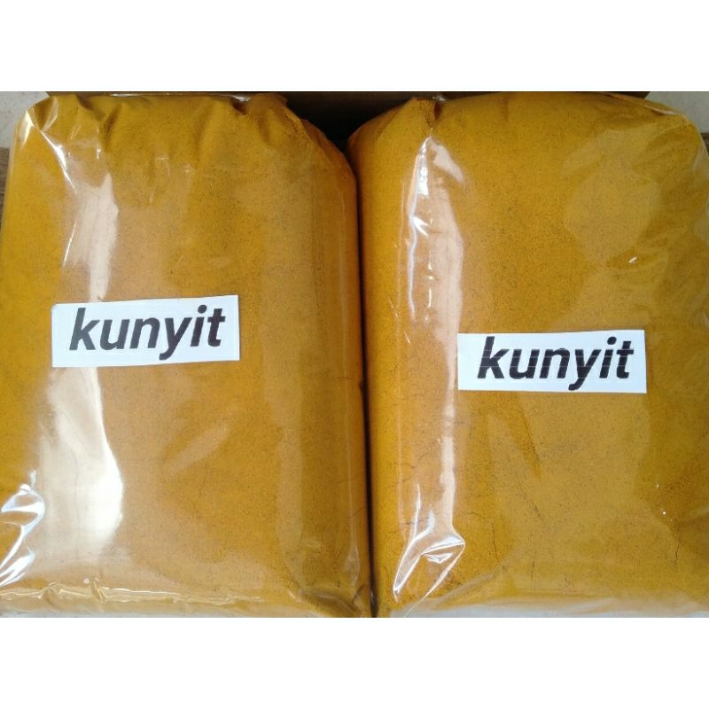 

Kunyit bubuk 1 kg murni /serbuk powder 1kg asli tanpa bahan campuran