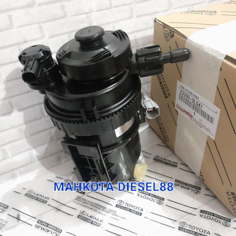 FUEL FUL FILTER ASSY TABUNG POMPA SOLAR INOVA INNOVA DIESEL HILUX FORTUNER DIESEL 23300 0L041
