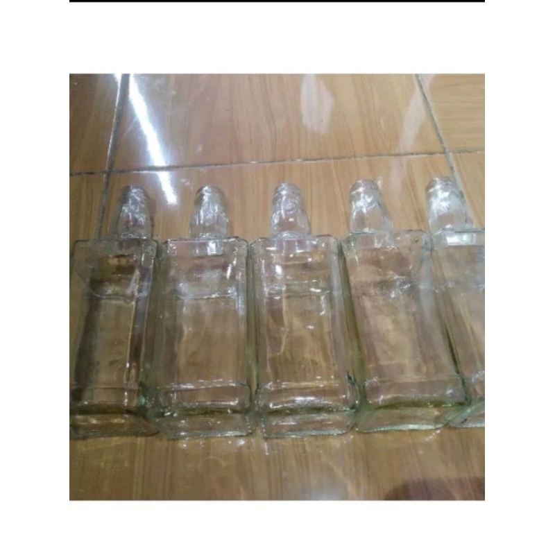 Botol bekas polos bekas botol Jack Daniels/hiasan/pajangan/koleksi