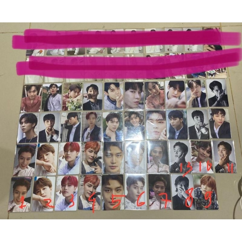 dicon 101 doyoung johnny taeil grup chenle lemonilo photocard official nct dream nct 127