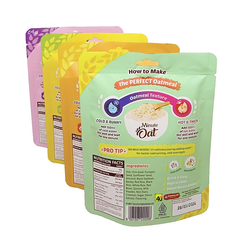 

Nafariz724 Granolab Muesli Minute Oat - Luxury Oatmeal - 65 Gr