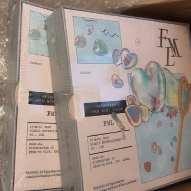 ALBUM SEVENTEEN FML CARAT VERSION CARVER HOSHI WOOZI SCOUPS MINGYU JEONGHAN JOSHUA JUN WONWOO DK DIN