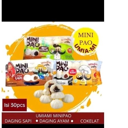 

Minipao Bapau Mini isi 30