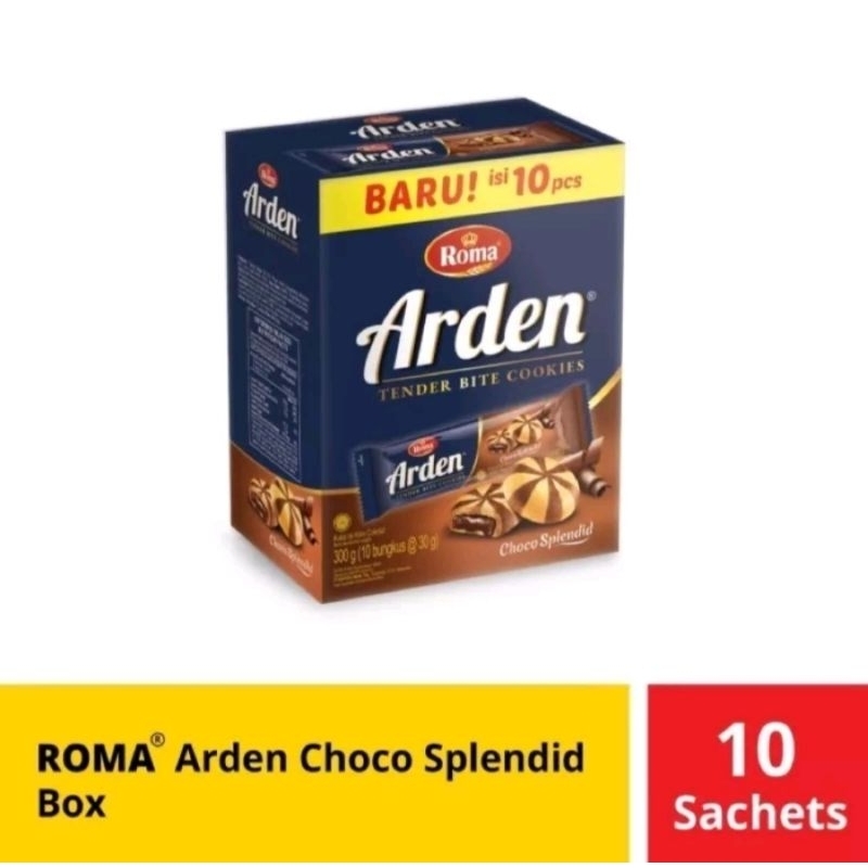 

Roma Arden Choco Splendid 30 gram ( 1Box isi 10 pcs )