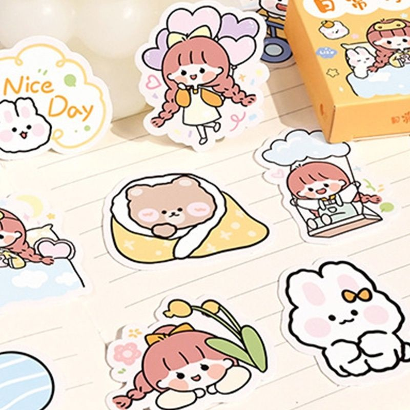 (300pcs) GP Stiker Aesthetic Tumblr Deco Scrapbook Bujo/sticker