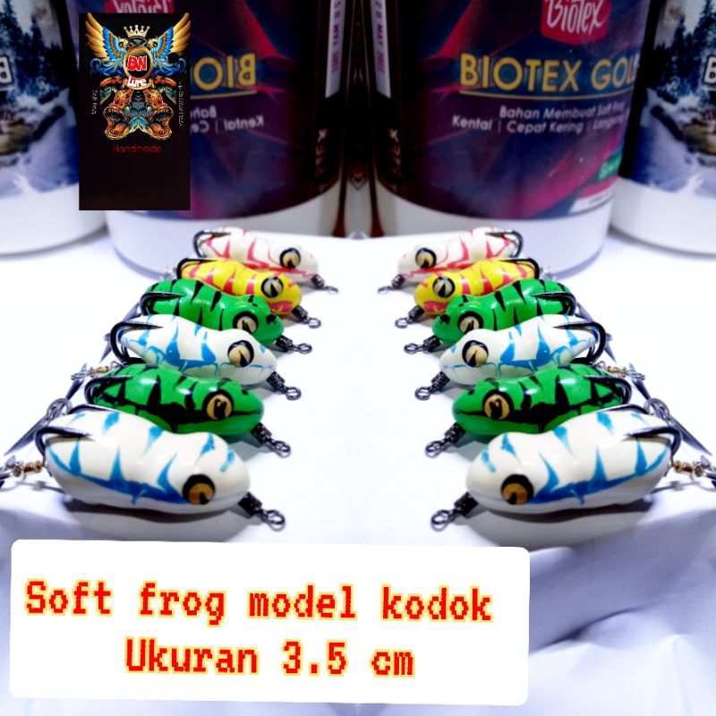 Umpan pancing casting ikan gabus dan toman  sofrog pancing  Umpan  kiler ukuran 3.5 cm