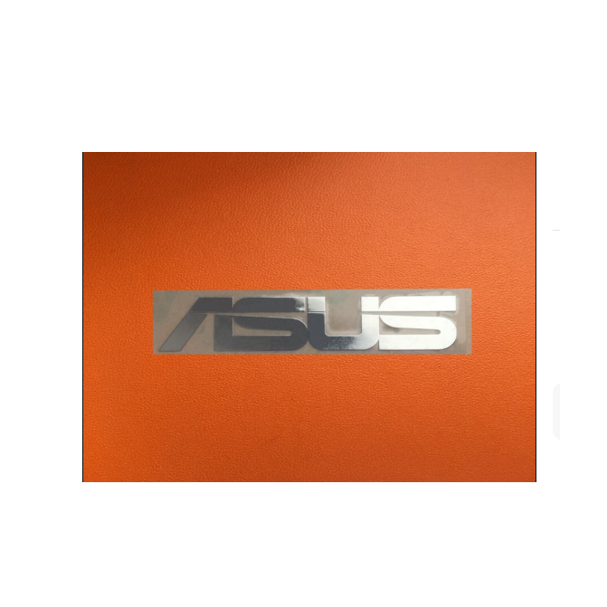 Sticker Logo Laptop Asus Skyline Chrome Original Import Quality