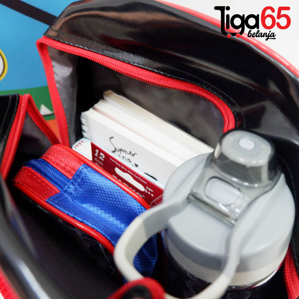 365 Backpack Fashion Tas Ransel Bahan Kulit Sintetis Halus Printing Warna / BAG RANSEL 9923 12&quot;