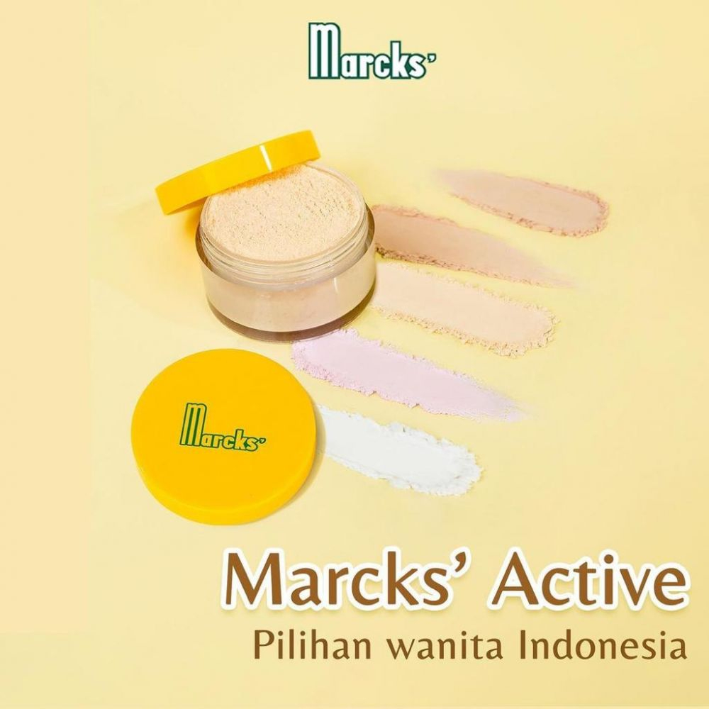 Marcks Active Beauty Powder 20gr (Bedak Tabur)