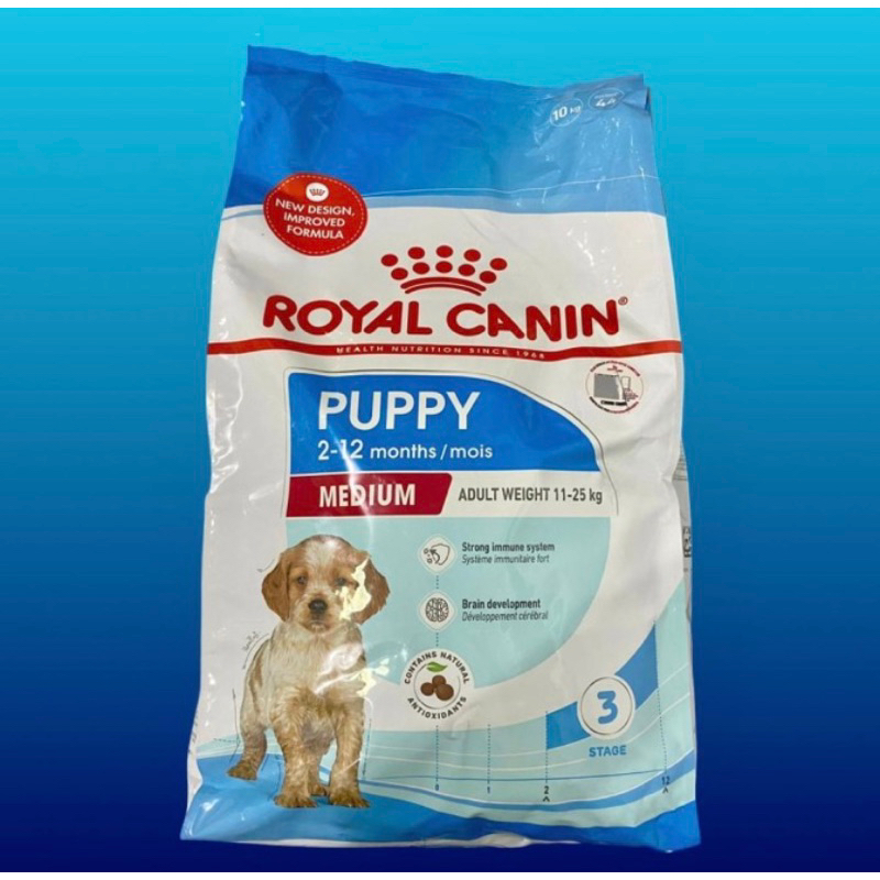 Royal Canin Medium Junior / Puppy 10kg - Gojek Only + Termurah