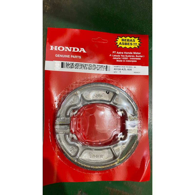 kampas rem belakang vario dan beat ori honda