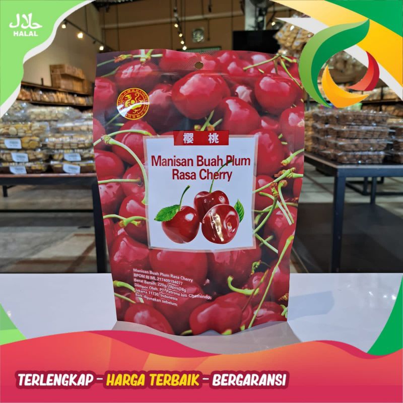 

MANISAN BUAH PLUM CHERRY 220GR KHAS BANGKA