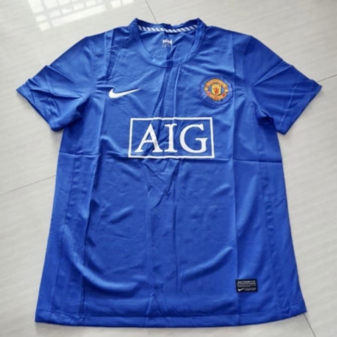 Jersey Retro MU Away Final Moscow 2008