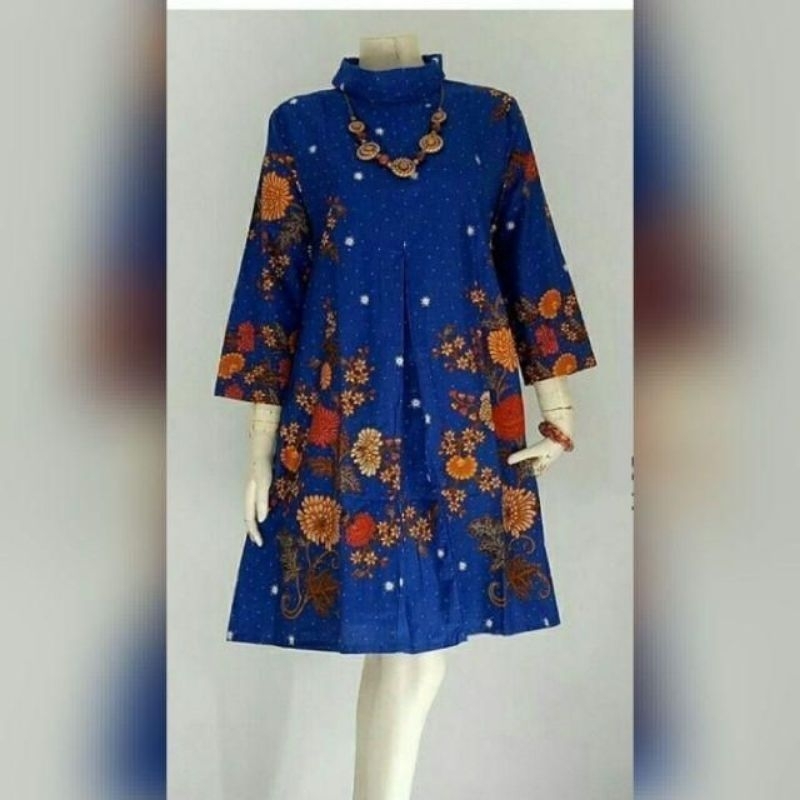 TUNIK BATIK TERBARU ELEGAN ATASAN WANITA BATIK MODERN CANTIK