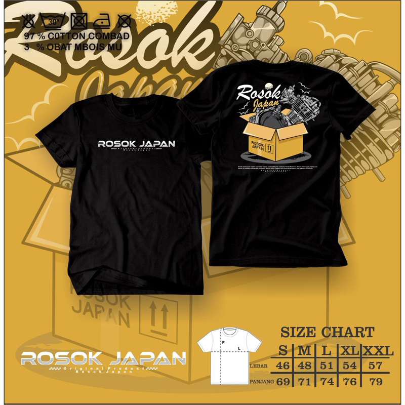 T-Shirt Kaos CB Kaos herex Rosok Japan Vol.7
