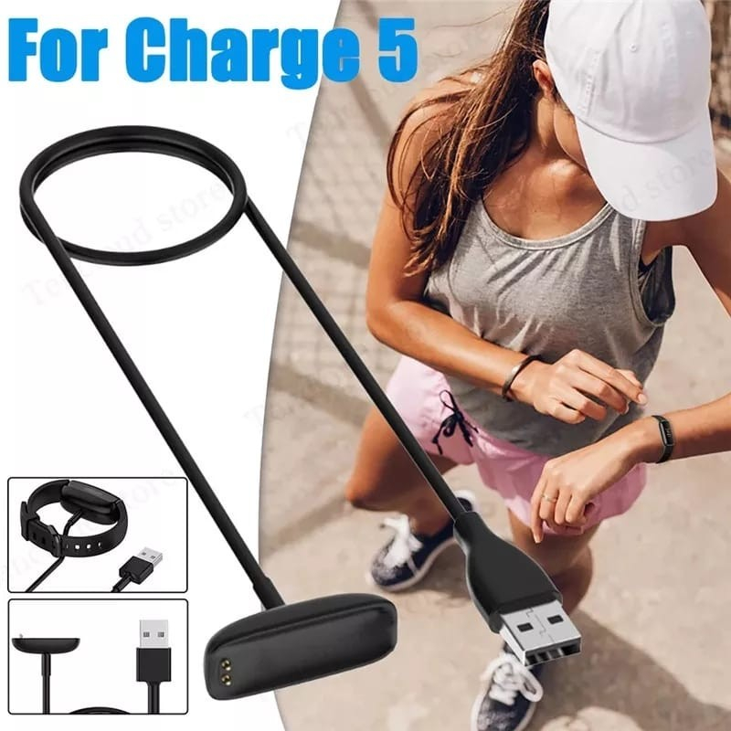 Kabel Charger Magnet USB Fitbit Charge5 Fitbit Luxe Charging Dock Adaptor