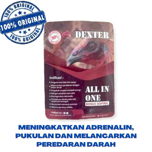 DEXTER jamu rawatan siap adu / multivitamin ayam