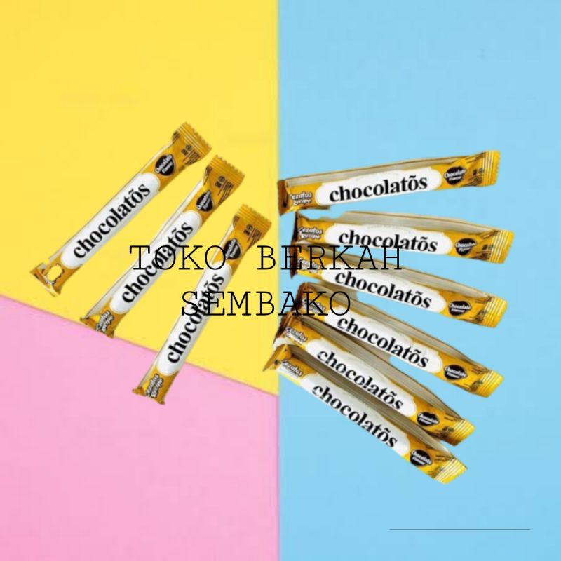 

Chocolatos Wafer Roll Chocolate KECIL -1 BUNGKUS