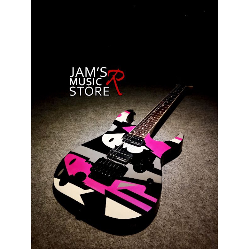 gitar electrik Ibanez JPM signatur costum HQ WP