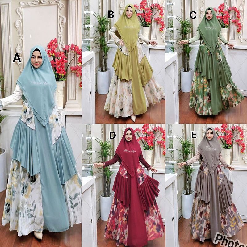 DRESS RUBY BY YODIZEN (PO 26 MARET / SORAYA SYARI BY POPPY (PO 25 MEI)