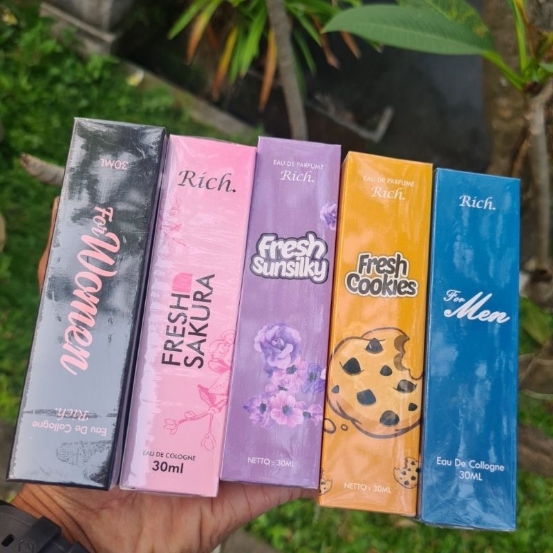 Promo! Paket Parfum Laviuna Rich Series isi 5 Varian