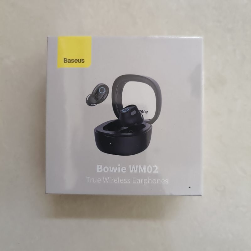 Baseus Bowie WM02 TWS True Wireless Earphones Garansi Resmi BNIB