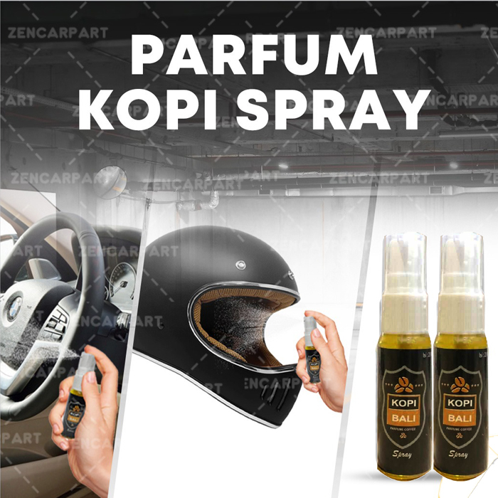 Parfum Kopi Spray 20ml Sepatu Pengharum Mobil Ruangan Jaket Helm Kopi