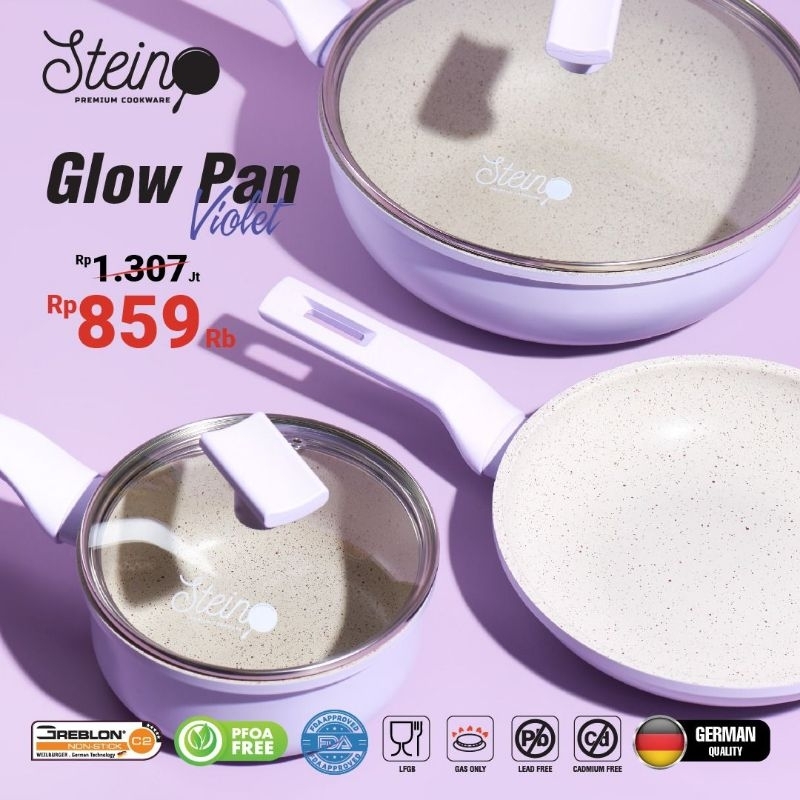 PANCI GLOW PAN PAKET by Steincookware