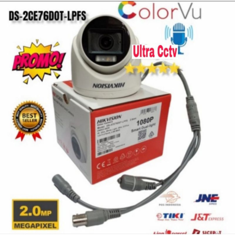 Camera Cctv Indoor ColorVu+Audio 2mp hik