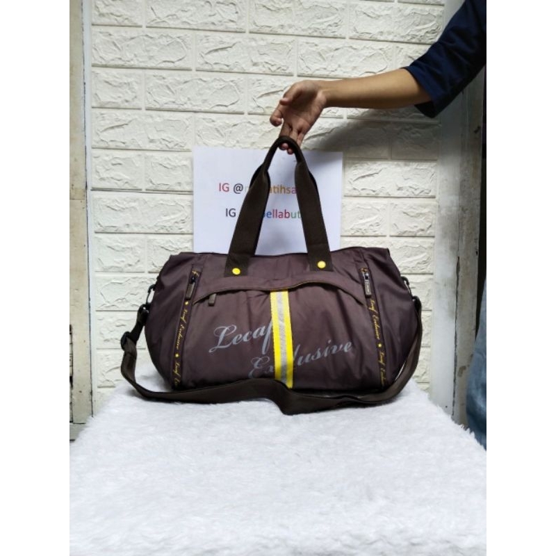 Tas Olahraga Pakaian Lecaf Preloved Second