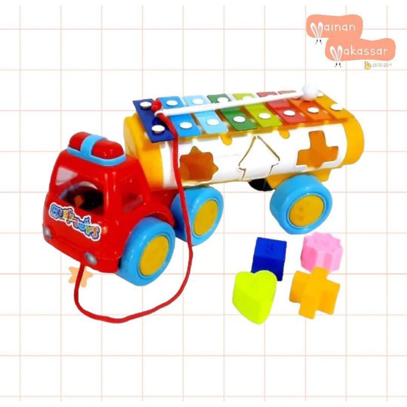 Xylophone Model Mobil Truck AU01