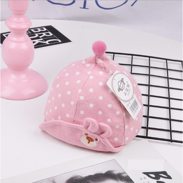 Topi Anak Kecil Polkadot