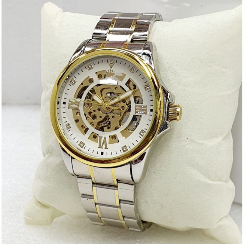 Big SaleJam Tangan Pria Terlaris Automatic Tanpa Batrai Mesin Transparan