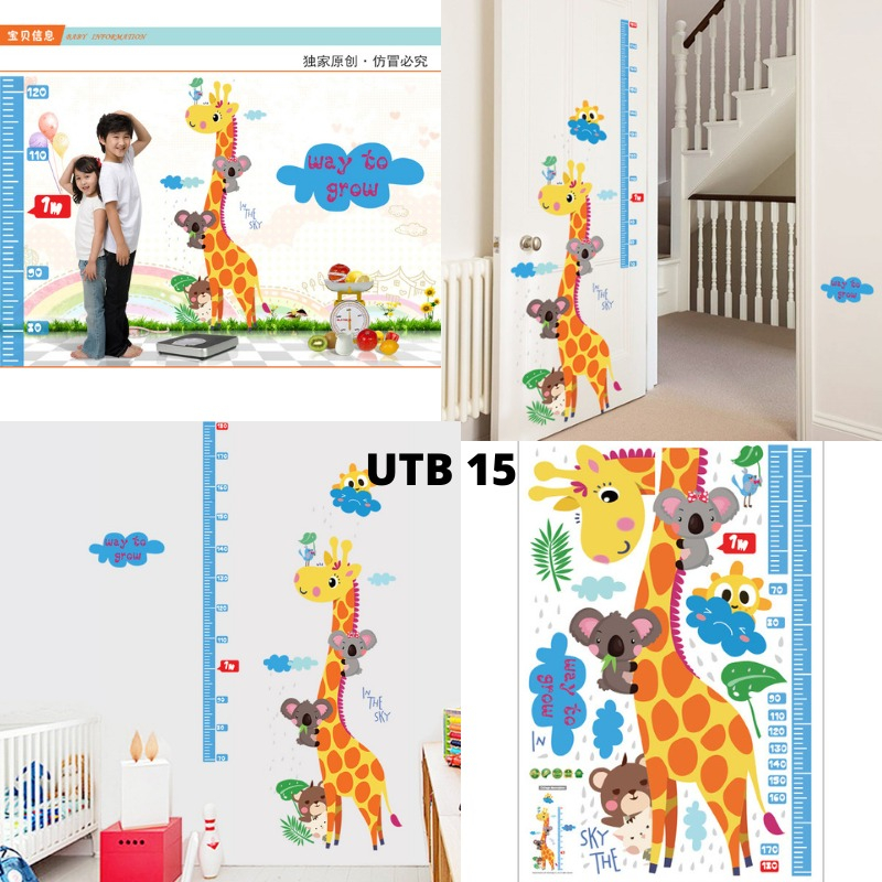 WALLSTICKER UTB GAJAH STICKER UTB 35 WALLSTIKER DINDING UTB STIKER UTB GAJAH 35 @banyak