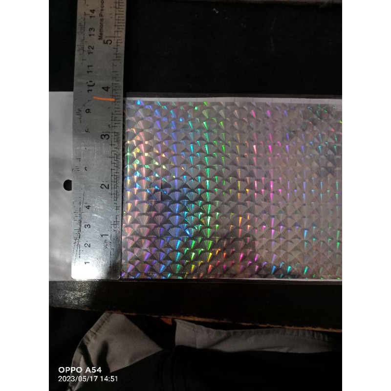 

Sticker Tempel Hologram Motif Sisik